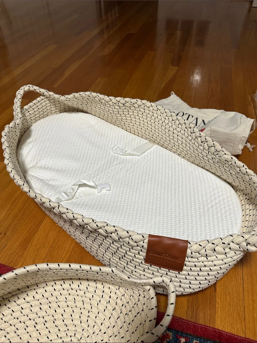 Baby changing basket